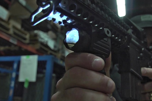Sniper™ WATERPROOF Red Laser / Light Foregrip - image 8 from the video